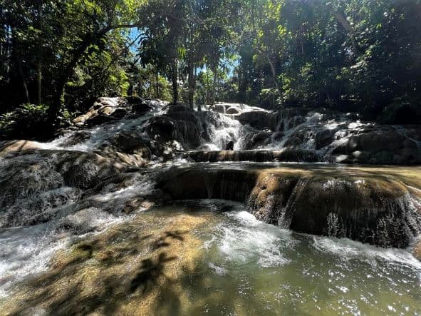 Excursions in Ocho Rios: the beautiful Dunns River Falls.