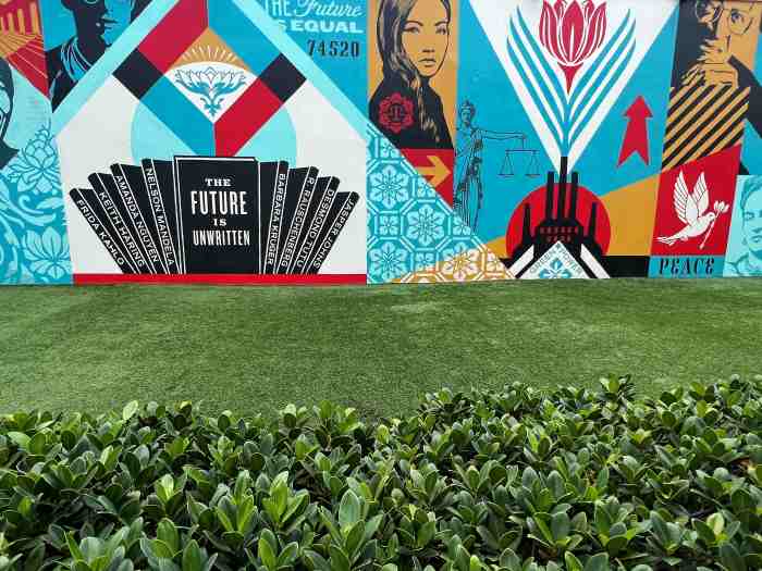 How far is Fort Lauderdale from Miami? Visit the amazing Wynwood Walls art center when in Miami and see these colurful murals.