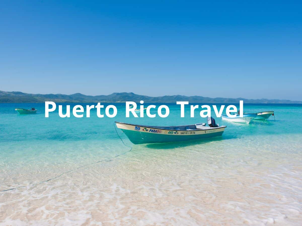 Puerto Rico travel. Solo travel and solo female travel.