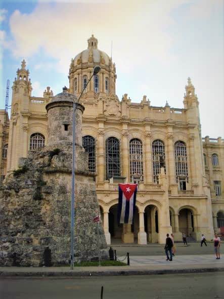The Museum of the Revolution in Havana Cuba