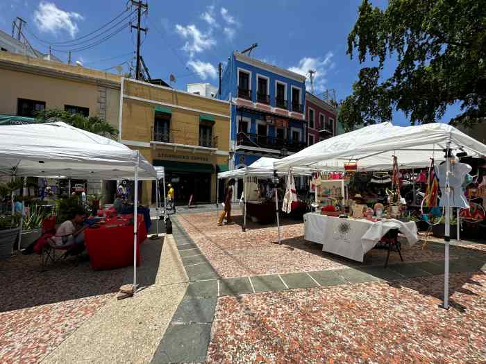 Market Square in San Juan on a sunny day