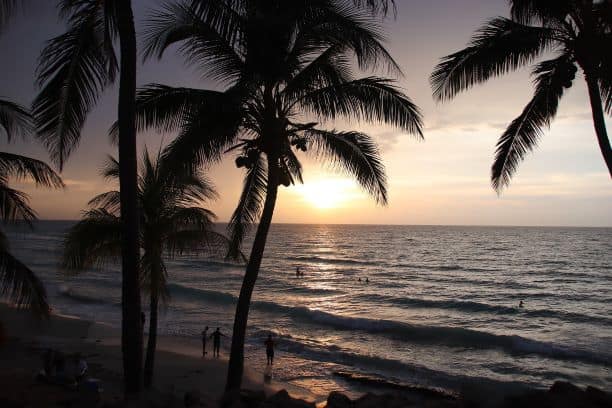 Sunset in Varadero, a popular destination for Canadians