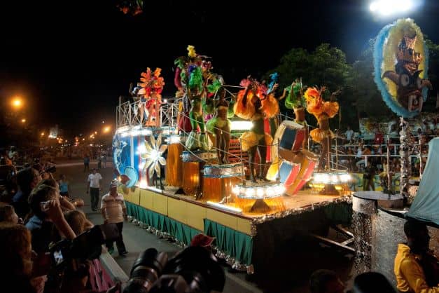 Santiago de Cuba, the Cuban capital of the carnival